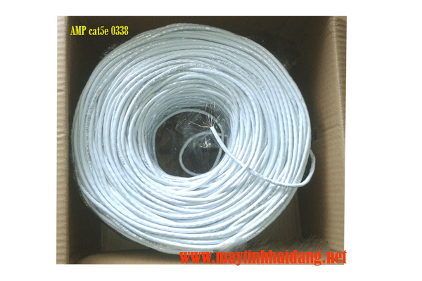 Cáp mạng AMP cat5e mã 0338