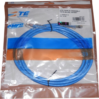 Dây nhảy cat5 AMP chính hãng 1,5m PN; patch cord 1,5m AMP