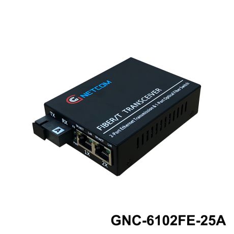 Bộ chuyển đổi quang điện POE GNC-6102FE-25A/B