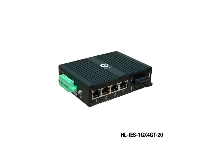 Switch quang chuẩn công nghiệp HO-LINK HL-IES-1GX4GT-20