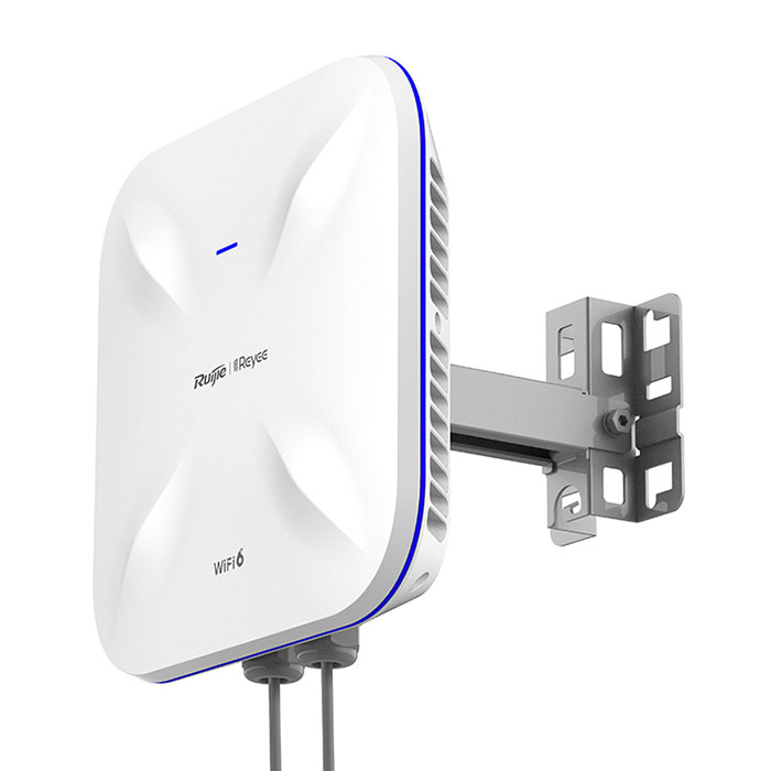 Bộ phát wifi không dây băng tần kép cho ra tốc độ 1200 Mbps ở sóng 5G Ruijie Reyee RG-RAP6260(G) AX1