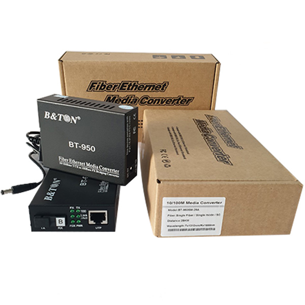 Bộ chuyển đổi quang Media Converter BTON BT-950SFP-FE