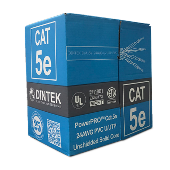 Cáp mạng DINTEK CAT.5e UTP 305m (1101-03029)