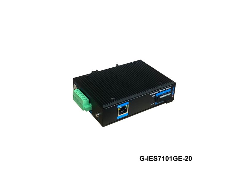 Bộ chuyển đổi quang điện poe công nghiệp Gnetcom G-IES7101GE-20