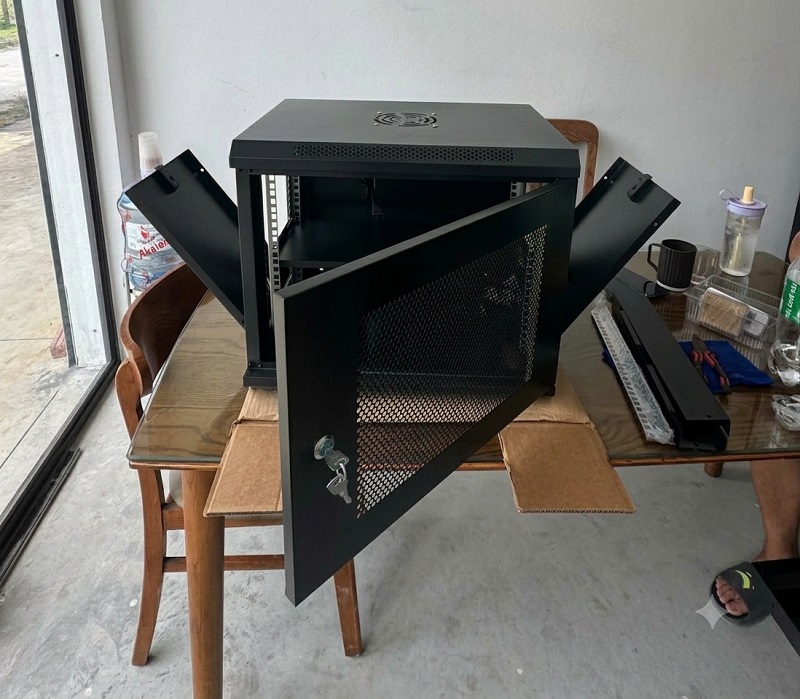 Tủ mạng 6U treo tường HY-N6U nhập khẩu chính hãng