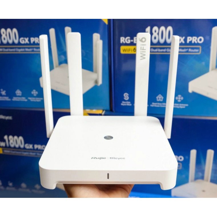 Bộ phát WiFi Ruijie RG-EW1800GX PRO băng tần kép chuẩn wifi 6