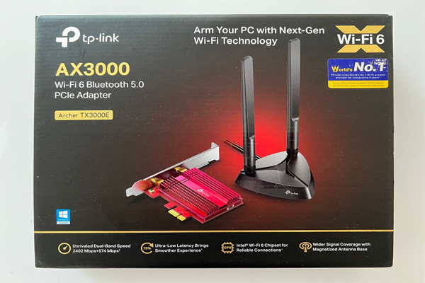 Card Chuyển Đổi PCIe Bluetooth 5.2 Wi-Fi 6 AX3000 TP-Link Archer TX3000E