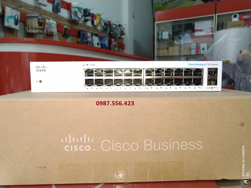 CBS110-24T-EU Switch Cisco 24 Ports GE, 2 GE