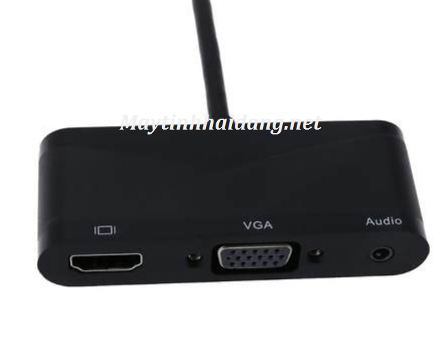 CÁP TYPE-C to HDMI + VGA + AUDIO+ USB 2.0 KM (KY-V011S) chất lượng cao giá rẻ nhất