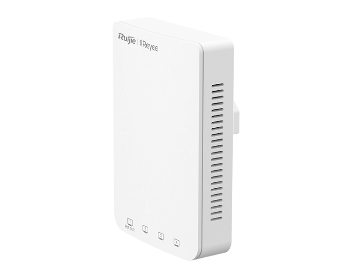 Bộ phát sóng wifi âm tường băng tần kép kèm 4 cổng mạng lan RUIJIE RG-RAP1200(P)