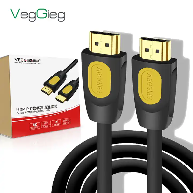 Cáp HDMI 2.0 4K60Hz 1.5m VegGieg VH203 hàng chính hãng