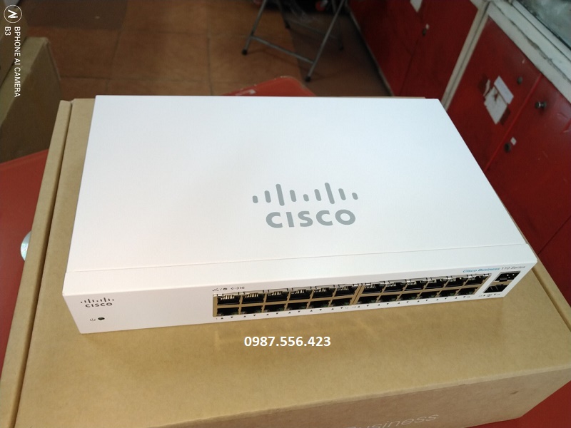 CBS110-24T-EU Switch Cisco 24 Ports GE, 2 GE