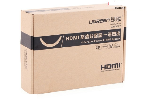 Bộ chia HDMI 1 ra 4 Chính hãng Ugreen 40202