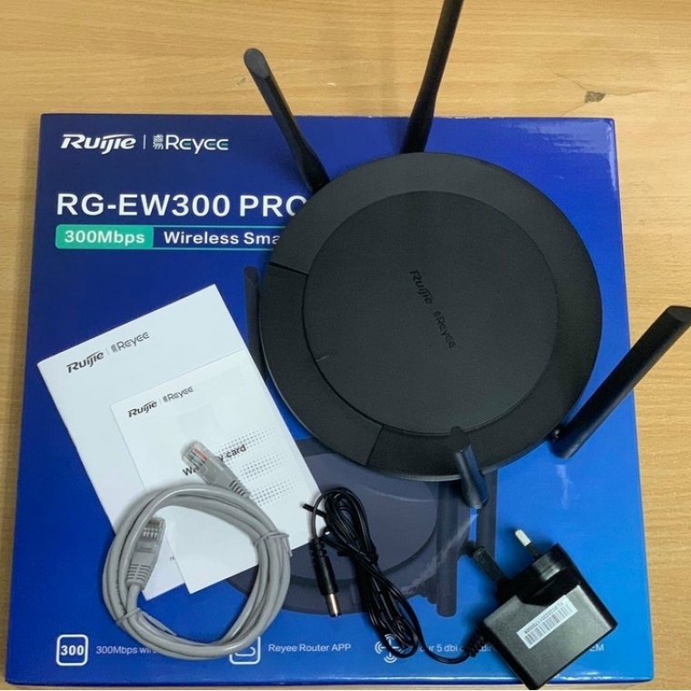 Bộ phát WiFi Ruijie 300Mbps 4 Ăng Ten RGEW300 PRO