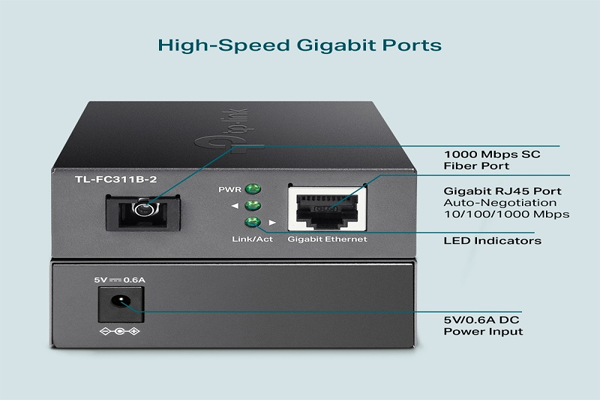 Media chuyển đổi quang TP link TL-FC311B-2