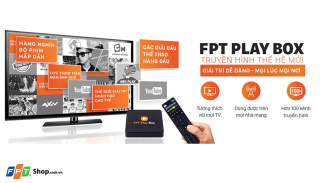 Đầu thu FPT Play Box 2018 biến TV thường thành Sma