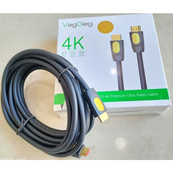 Dây HDMI 15m V_H210 VEGGIEG 4K 60hz