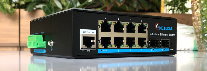 G-IES28GSP-MS-SFP switch quản lý poe công nghiệp GNETCOM