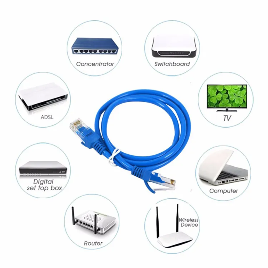 Dây Nhảy Mạng UTP Cat6 Novalink NV-20102A Dài 1m