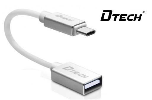 OTG TYPE-C sang USB 3.0 chính hãng DTECH DT-T0006 dùng cho Macbook