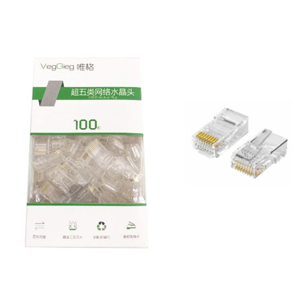 Đầu bấm mạng RJ45 CAT5 Veggieg V-E003 chính hãng giá tốt