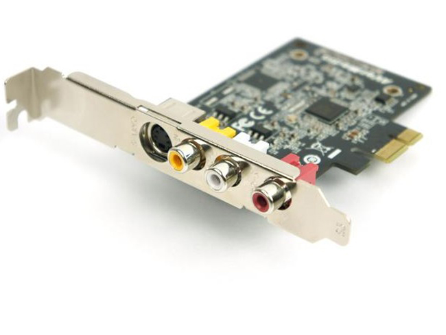 Card PCI-E ghi hình AV, Svideo AverMedia C725