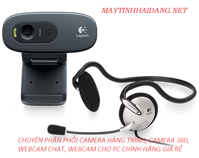 Bán camera 360, webcam chat, webcam cho pc C270H chính hãng Logitech