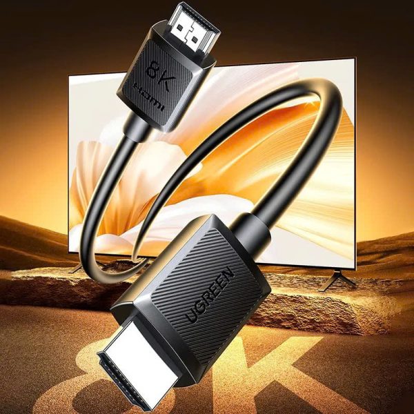 Cáp HDMI 2.1 Ugreen 45432 2M - Hỗ Trợ 8K@60Hz, HDR, eARC, Truyền Dữ Liệu 48Gbps Siêu Nhanh, Cao Cấp