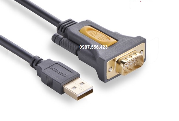 Cáp Chuyển đổi USB To RS232  Dài 3m Ugreen 20223