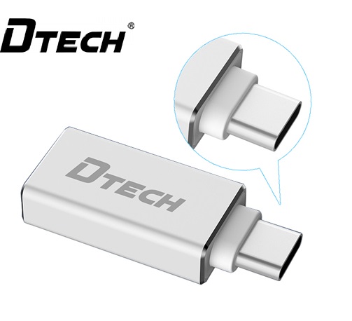 Đầu chuyển đổi TYPE-C sang USB 3.0 chính hãng Dtech T0001