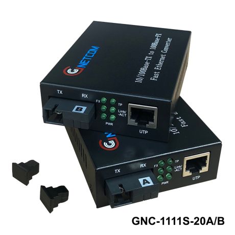 Converter chuyển đổi quang điện GNETCOM GNC-1111S-20A/B