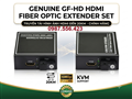 Bộ khuếch đại kéo dài tin hiệu HDMI KVM GF- HD1080P qua cáp quang có cổng USB  20Km