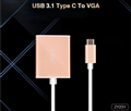 Cáp chuyển USB Type-C 3.1 sang VGA Ztek ZY-231