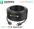 Cáp HDMI Ugreen dài 20m có IC Khuếch đại  Ug10112