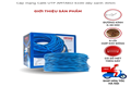 Cáp mạng TAKO Cat6 AMTAKO 6100 1 cuộm dài 305M phân phối chính hãng giá rẻ