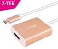 Cáp USB 3.1 Type C sang HDMI Ztek ZY-230