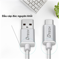 Cáp USB sang TYPE-C DTECH DT-T0009