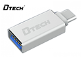 Đầu  TYPE-C sang USB 3.0 chính hãng Dtech T0001