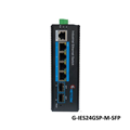 Switch POE quản lý công nghiệp GNETCOM G-IES24GSP-M-SFP