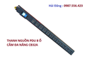 Thanh cấp nguồn PDU 8 ổ cắm đa năng CB32A bặt dọc