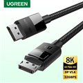 Ugreen 80390 Cáp Displayport 1.4 dài 1m hỗ trợ 8K@60Hz