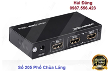 Bộ chia HDMI 1 ra 2 Ugreen UG- 40201 hỗ trợ 1.4v,