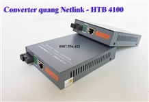 Bộ chuyển đổi quang điện 1 sợi Netlink HTB-4100AB