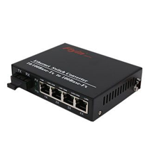Bộ Chuyển Đổi Quang Điện 100M FLY-1F2T-SWSFP | Giao Diện SFP Linh Hoạt - Kết Nối Ổn Định