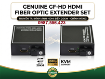 Bộ khuếch đại kéo dài HDMI qua cáp quang Gf-HD1080P chính hãng