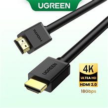 Cáp HDMI 2.0 Ugreen 30115 0.5M Hỗ Trợ 4K@60Hz, 3D/HDR/ARC, Truyền Tín Hiệu Ổn Định, Hàng Chính Hãng