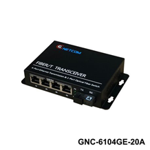 Converter chuyển đổi quang điện POE GNC-6104GE-20A/B Gnetcom