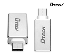 Đầu  TYPE-C sang USB 3.0 chính hãng Dtech T0001