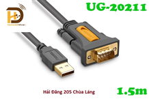 Dây cáp USB sang Com (RS232) dài 1.5m Ugreen 20211