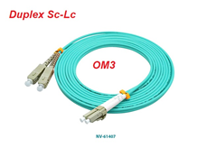 Dây nhảy cáp quang SC/UPC-LC/UPC-Mutil Mode-OM3-Duplex  HD-Link DL-OM3-SC-LC-XX Tốc độ 10Gb